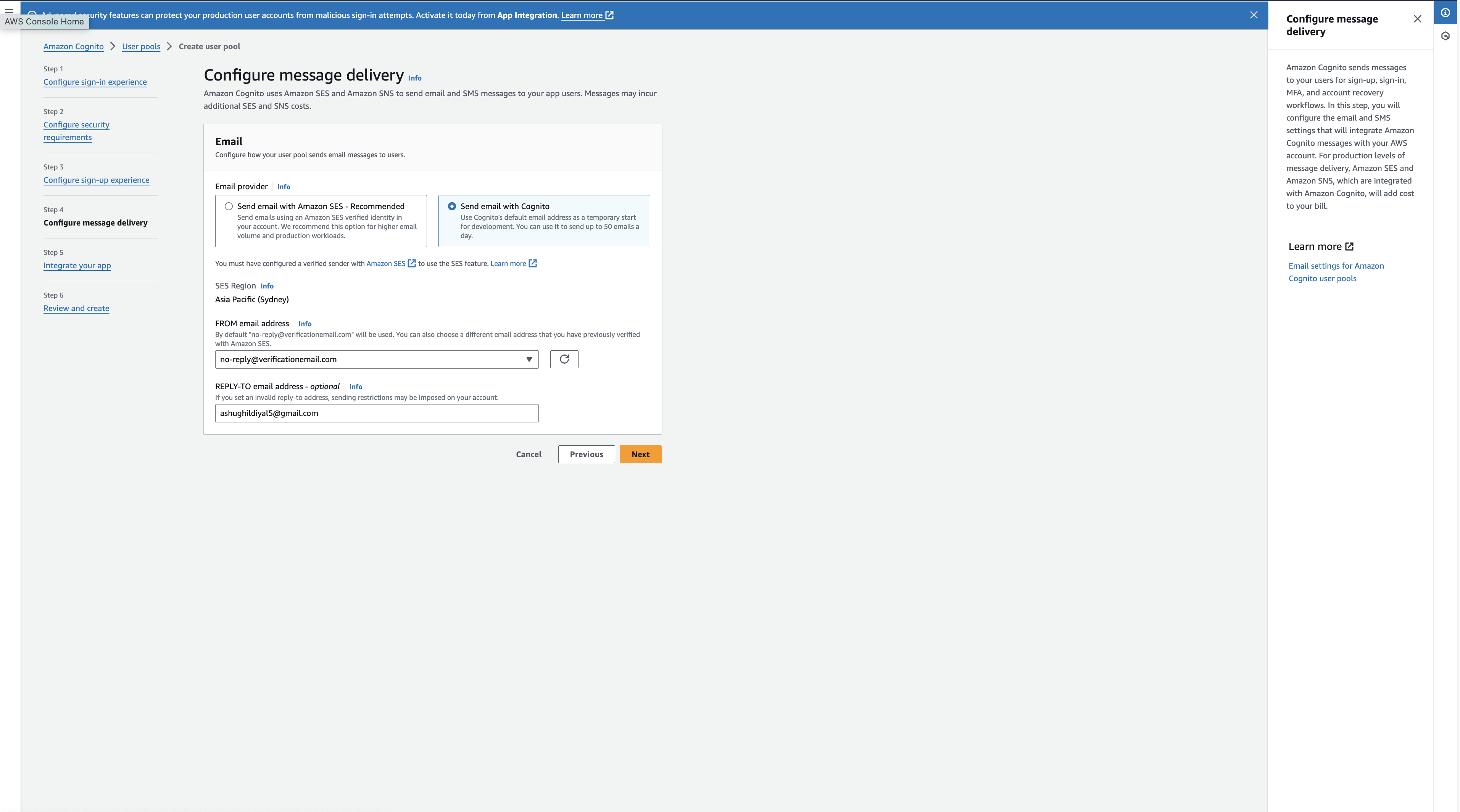 congigure-message-delivery